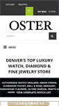 Mobile Screenshot of osterjewelers.com